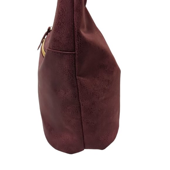 Faux Suede Hobo Purse - Picture 6 of 10
